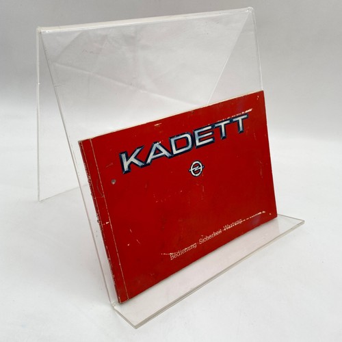 Opel kadett manuel - opel,