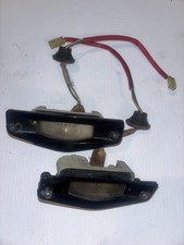 1988 Toyota MK3 Supra License Plate Light Lamp Insert Bulb Bulbs Pair OEM parts