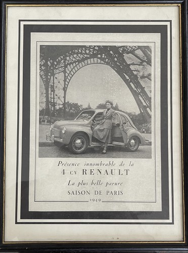 Publicité originale 1949 - ,