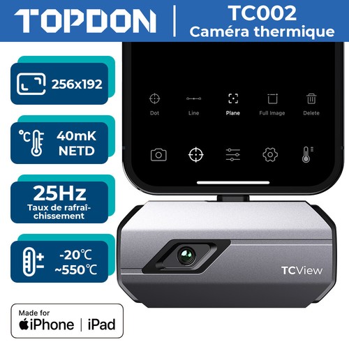 Topdon tc002 caméra thermique - topdon,