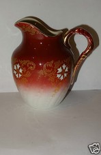 JOLIE PETITE CRUCHE A LAIT  K.G (pour Keller et Guerin) LUNEVILLE FRANCE