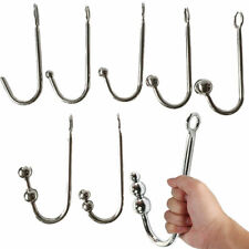 2453| Crochet Hook Plug en métal Soumission BDSM Bondage Domination Esclave