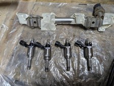 Lot 4x injecteurs Nettoyés Bain Ultrason RENAULT Dacia 166004350R 4350R0060 