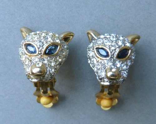 Boucles oreilles anciennes - d'oreilles,