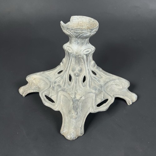 Support pied lampe pétrole - pied, à