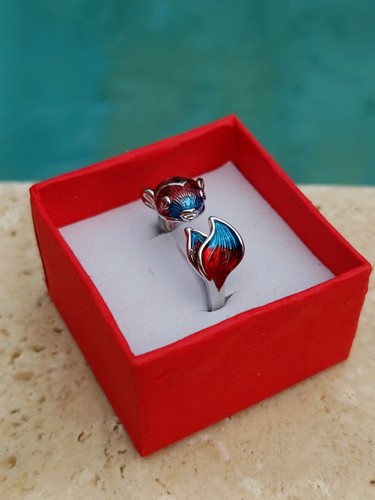 Bague carpe koï - carpe,
