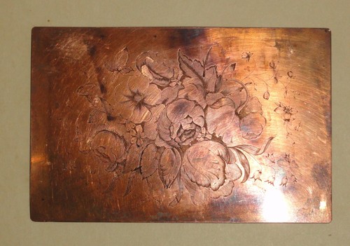 Plaque matrice cuivre - ,
