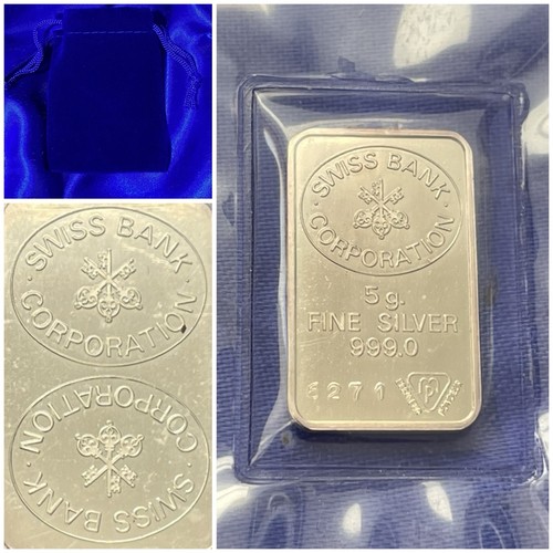 Lingot argent pur swiss - argent,