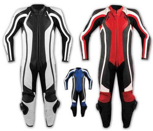 Combinaison cuir perforé moto - cuir,