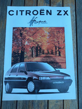 brochure citroen ZX fugue