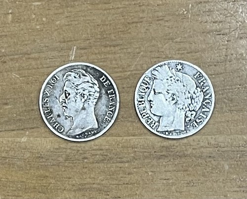 Franc france argent lot 2 - franc,