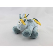 Doudou ane cheval bleu jaune étoile Victor et Lucien NOUKIE'S - 16868