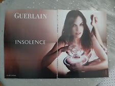 Publicité papier Parfum. Guerlain Insolence de 2007 Perfume Ad 