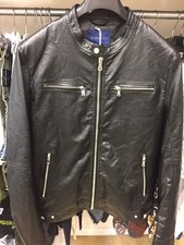 Veste Cuir Écologique Homme