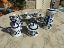 Service à café en porcelaine