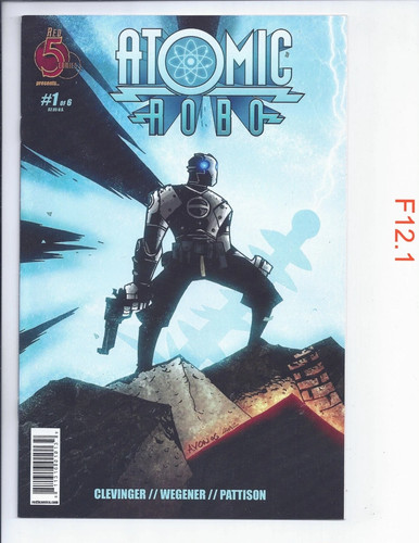 Atomic robo 3rd print - atomic,