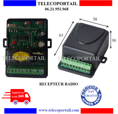 Recepteur radio compatible - recepteur,