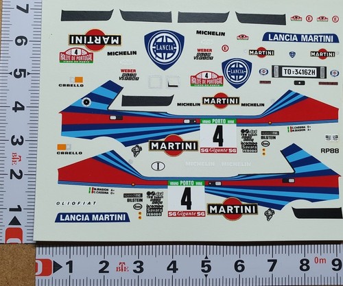 Decals lancia delta hf 8v - decals,