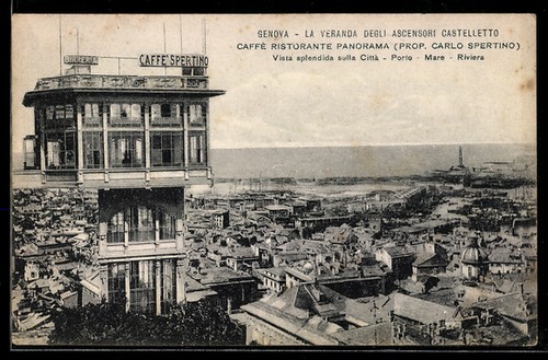 Carte postale genova la - postale,