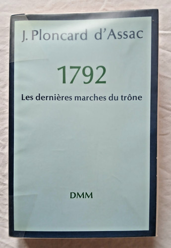 1792 les dernières - , du