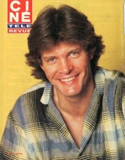 Coupure de presse Clipping 1986 Poster François Duval   23 x 30