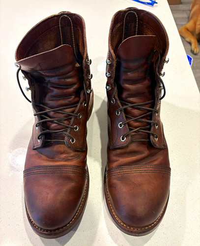 Red wing shoes men brown - red,