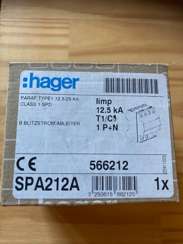 Hager parafoudre spa212a - hager,