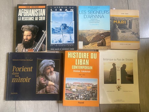 Lot livres proche orient - livres, proche-orient