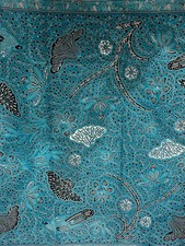 TISSU WAX polycoton  Motif