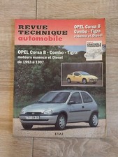 Revue Technique OPEL CORSA B 1.2 1.4 1.6 16v gsi 1.5d td 1.7d opel TIGRA Combo 