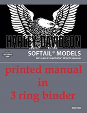 Printed Service Repair Work Shop Manual 2023 Harley Davidson FXLRS Low Rider S