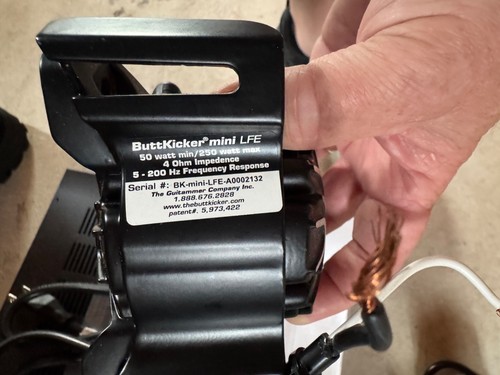 Buttkicker bka 1000 - buttkicker, power