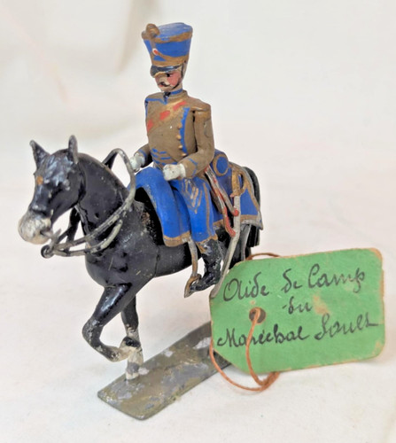 Chef militaire cheval - militaire, à