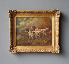 Antique Oil on Panel Painting