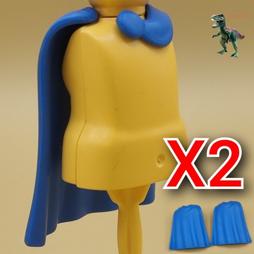 Playmobil cape bleu - x2,