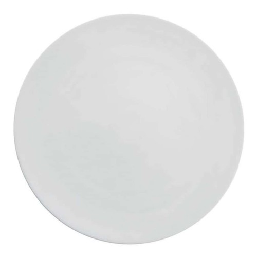 Assiette plate athens blanche - plate,