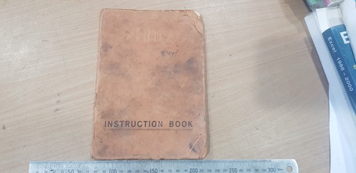 Fiat 509a instruction book - instruction,