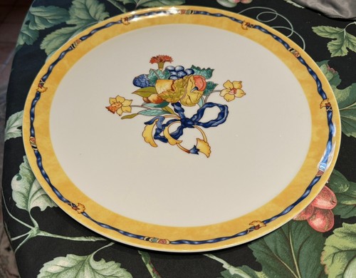 Plat bernardaud borghese - bernardaud, jaune