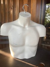 Ancien demi buste de mannequin homme Aigle présentoir de magasin vintage