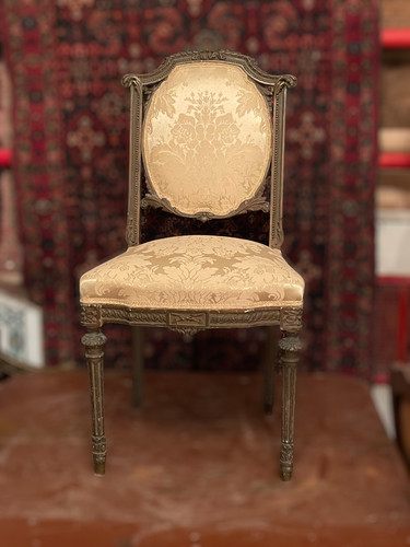 Paire chaises anciennes en - chaises,