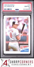 1988 BAZOOKA #17 CAL RIPKEN JR. ORIOLES HOF PSA 10