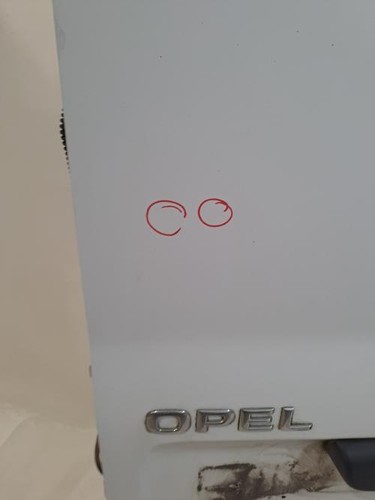 Porte coffre gauche opel - gauche,