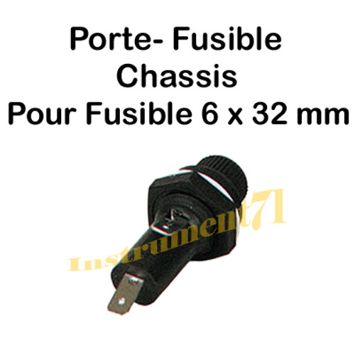 Porte fusible pour 6 - 1,