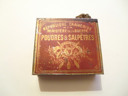 Boite poudre chasse 19 - boite,
