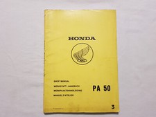Honda : Manuel d'atelier - PA 50