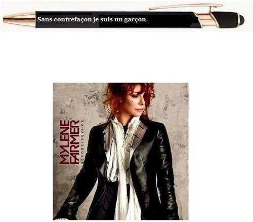 Mylène farmer stylo bille - farmer,
