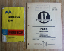Ford Fordson Instruction Book & Shop Manual