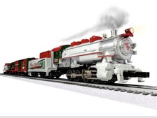 Train Électrique Winter Wonderland Locomotive À Vapeur LionChief Set 