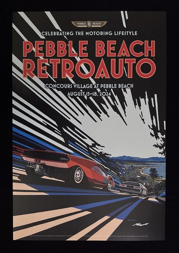 Signed 2024 pebble - 2024, beach