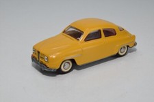 B68 1:43 TEKNO DANMARK 827 SAAB 96 JAUNE COMME NEUF. VERY RARE COLOR!!!